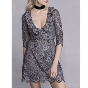 For Love & Lemons Theodora Dress Size Large EUC